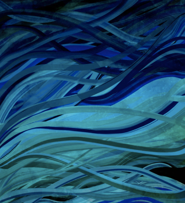 Blue Abstract Art Prints