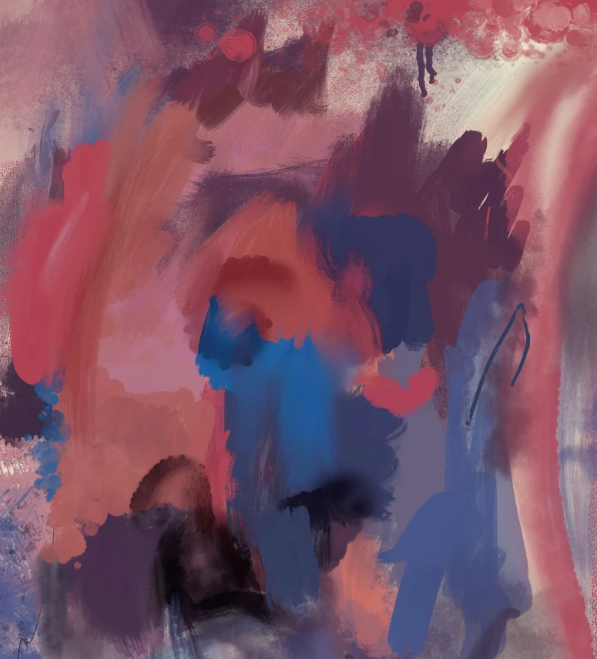Pink Abstract Art Prints