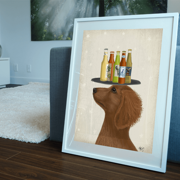 Dachshund Tan Beer Lover