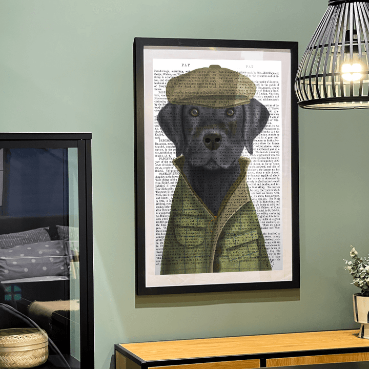 Black Labrador Country Dog