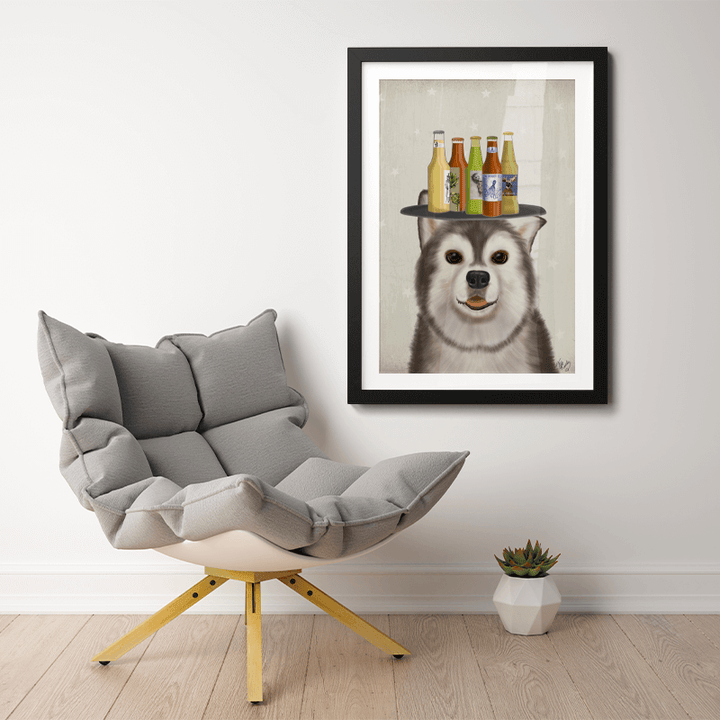 Husky 1 Beer Lover