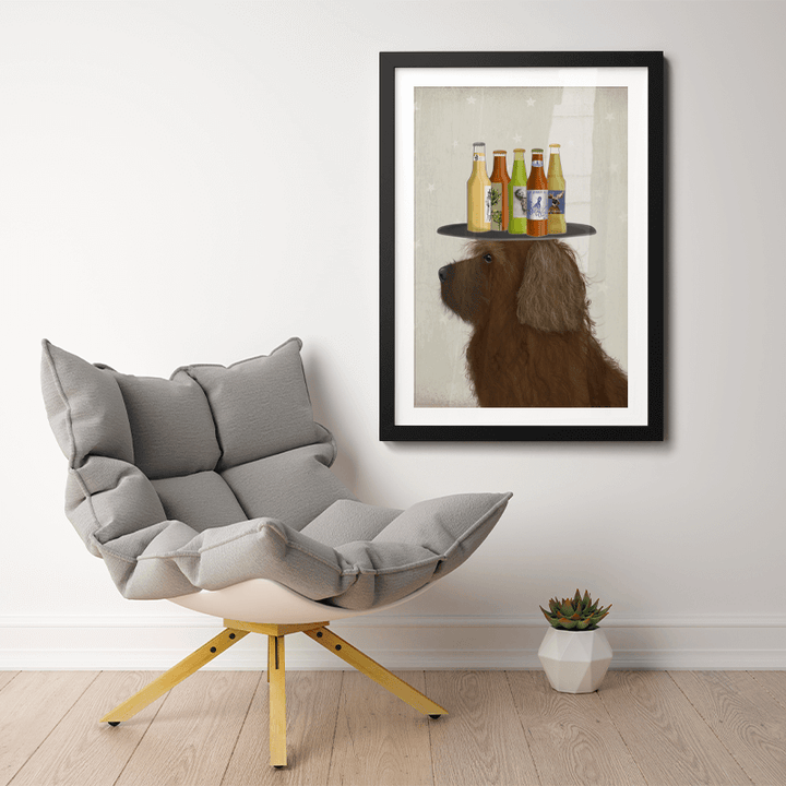 Labradoodle Brown 2 Beer Lover
