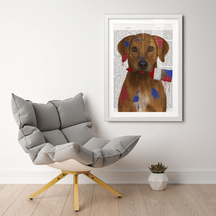 Rhodesian Ridgeback Painter