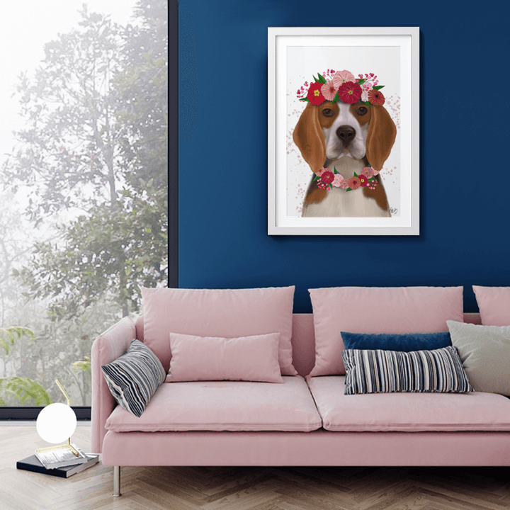 Beagle Flower Headdress