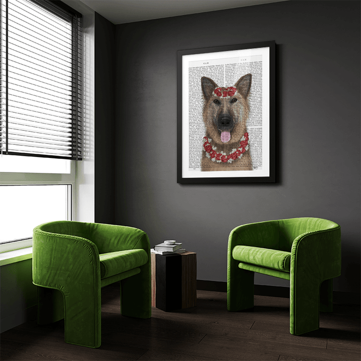 German Shepherd Edelweiss