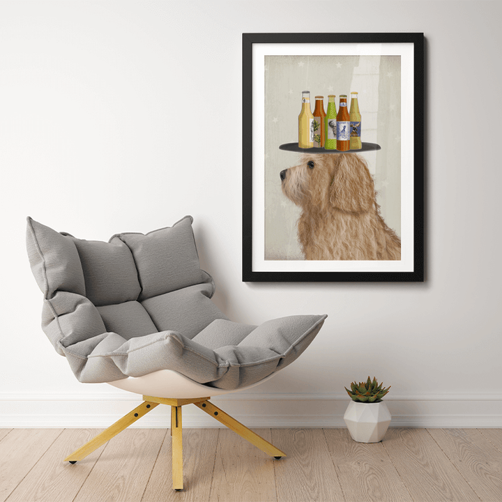 Labradoodle Gold 2 Beer Lover