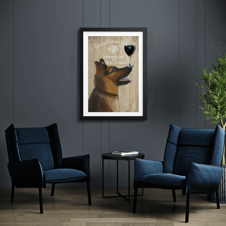 Dog Au Vin, German Shepherd