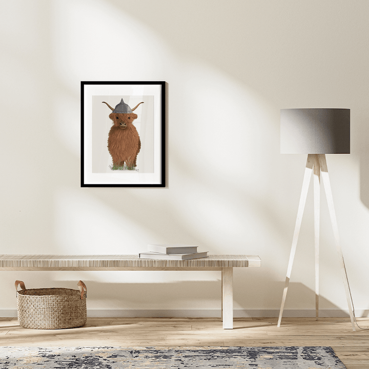 Highland Cow Viking