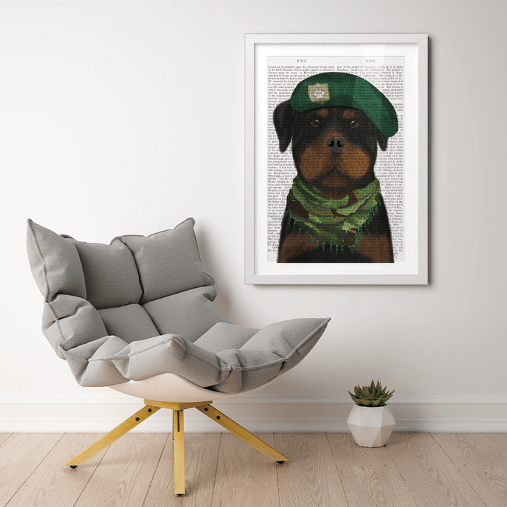 Rottweiler Military Dog