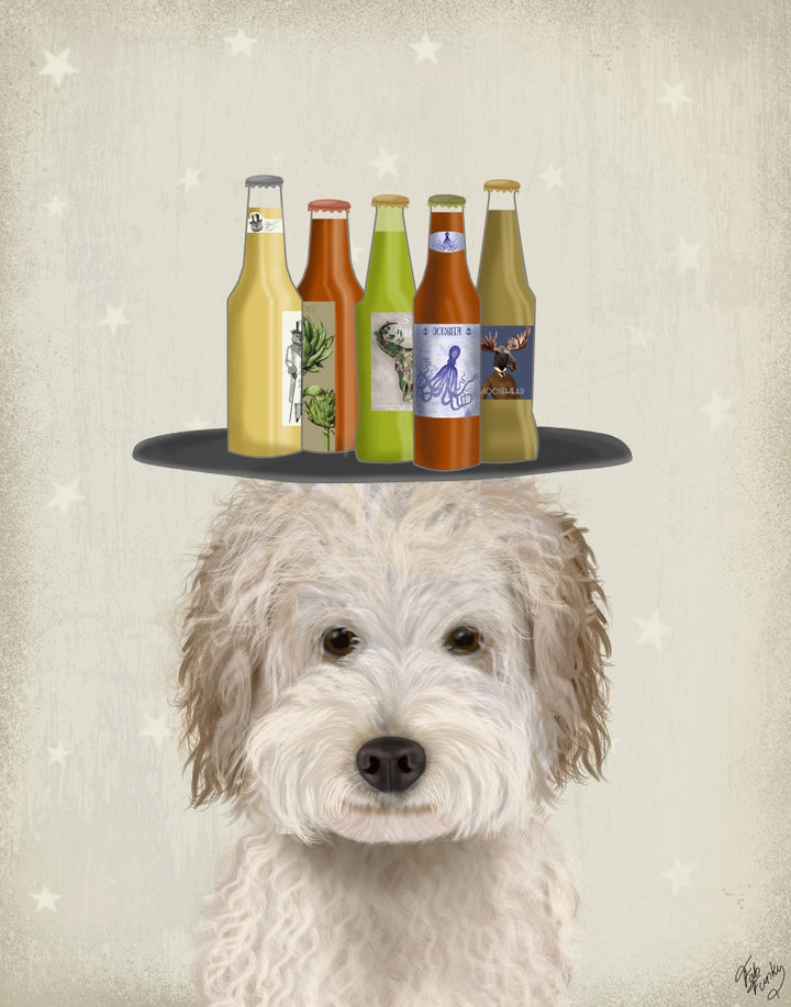 Labradoodle Cream Beer Lover