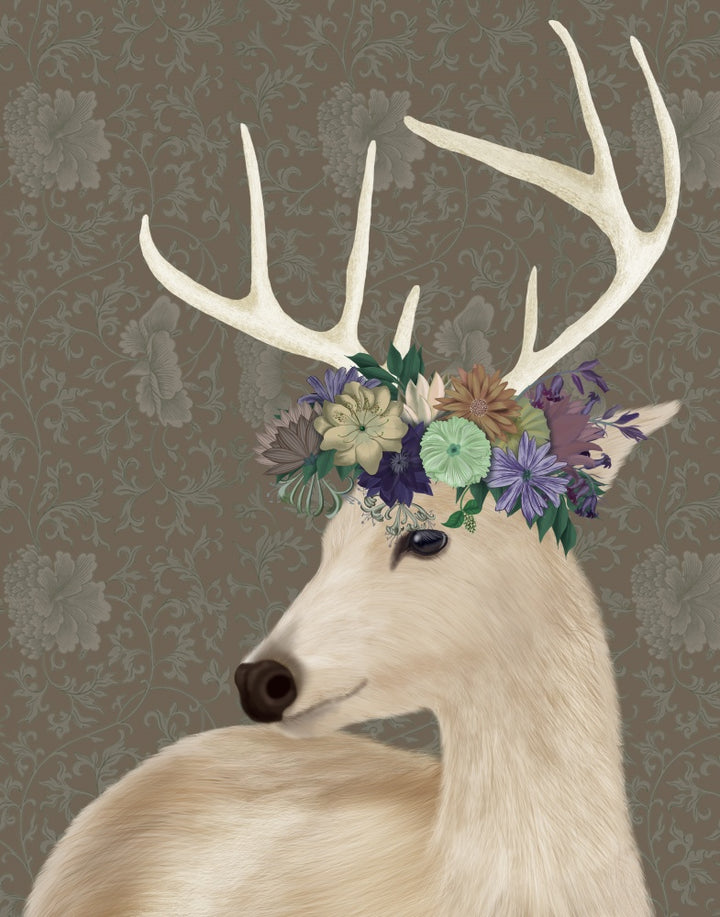 Deer Bohemian 1 Portrait