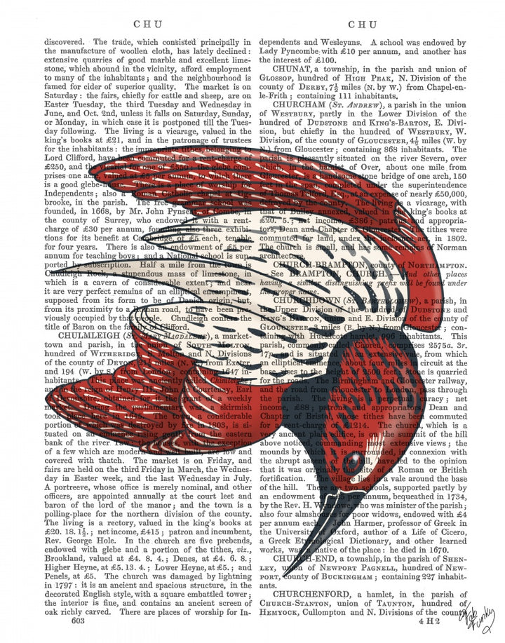 Sideshow Bird 3 Book Print