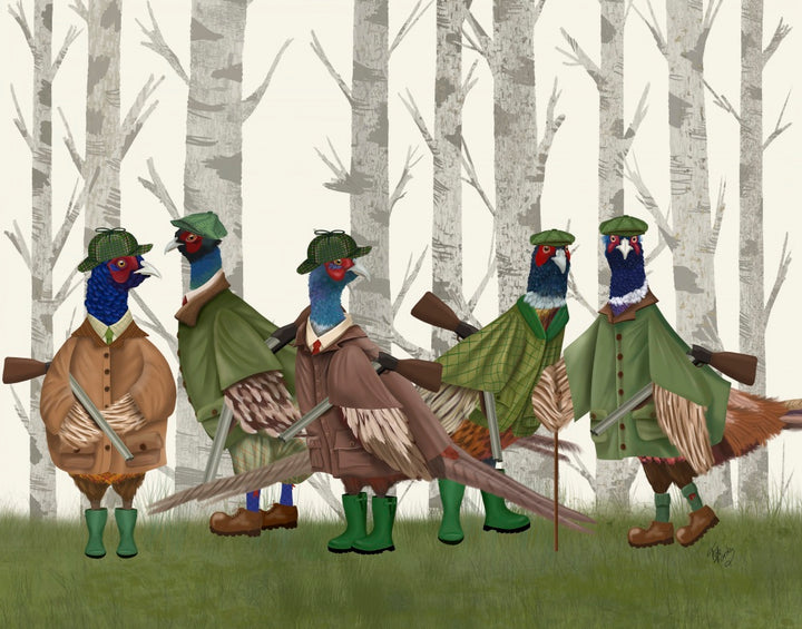 Pheasant Shooting Party Group 3