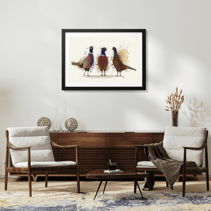 Pheasant Trio
