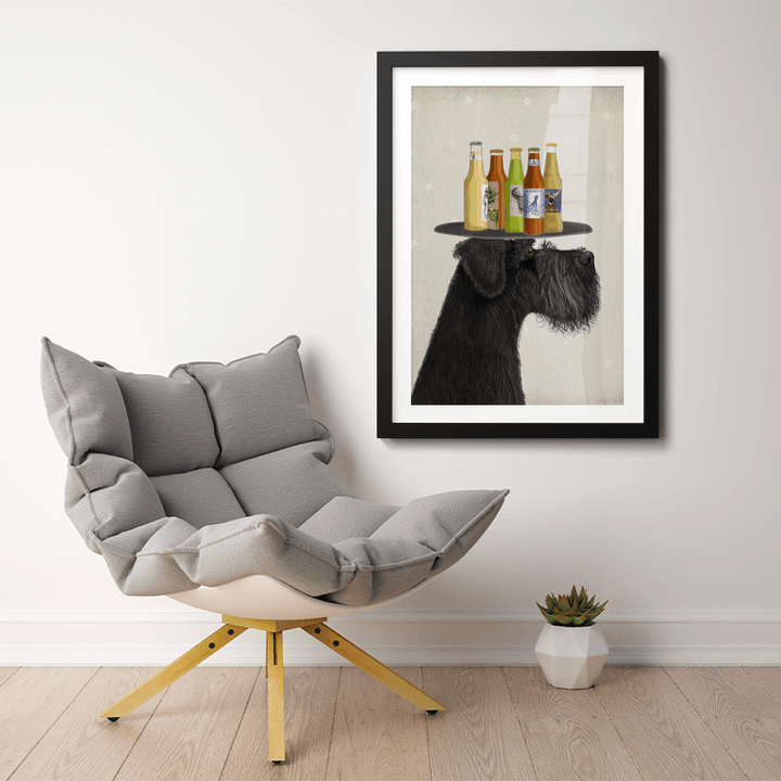 Schnauzer Black Beer Lover
