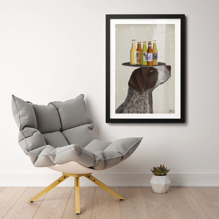 German Shorthaired Pointer Ice Cream Beer Lover