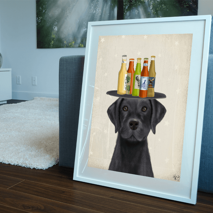 Labrador Black Beer Lover
