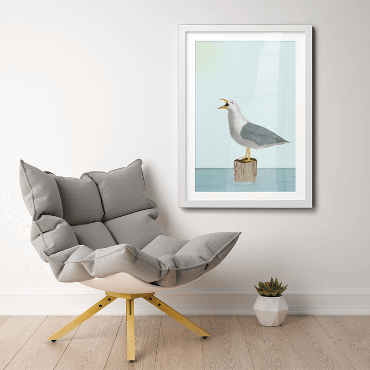 Seagull Laughing