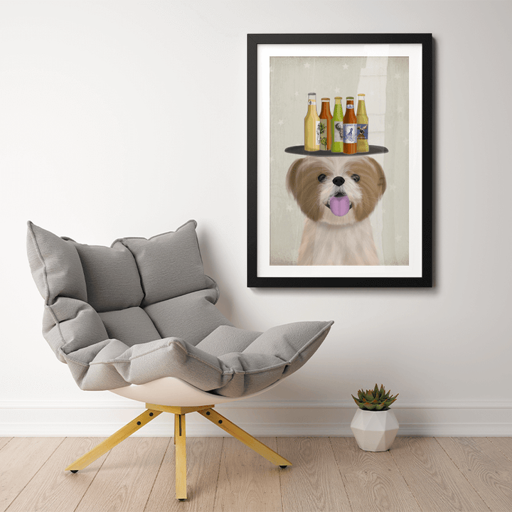 Shih Tzu Beer Lover