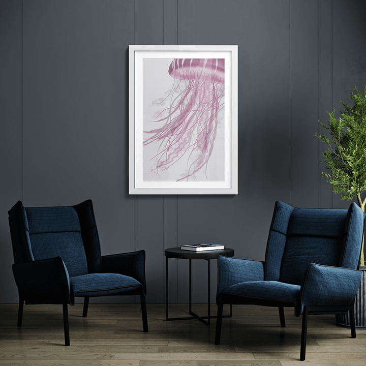 Jellyfish Drift in Pink