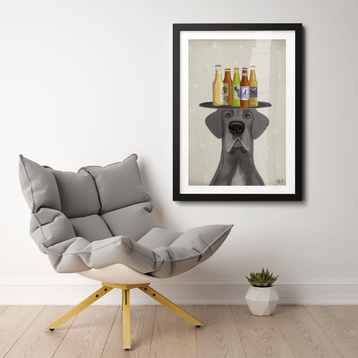 Great Dane Blue Beer Lover