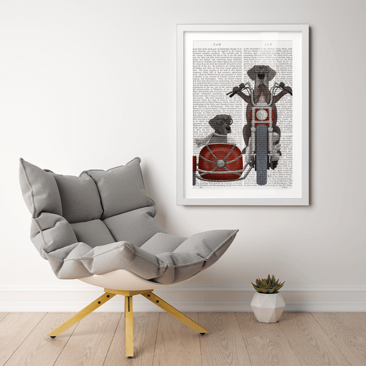 Great Dane Chopper and Sidecar