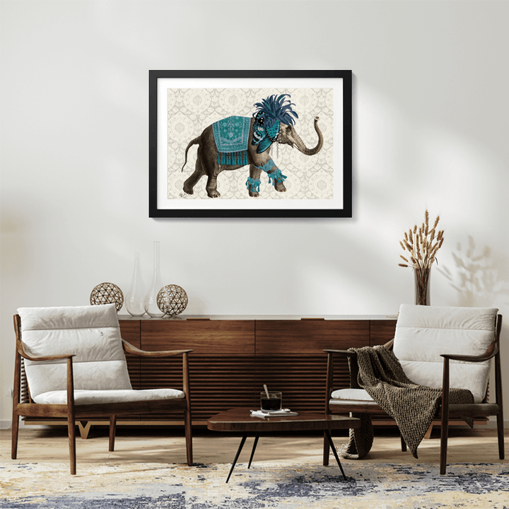 Niraj Elephant, Blue