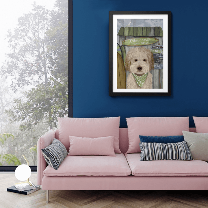 Labradoodle, Cream, Surf Shack