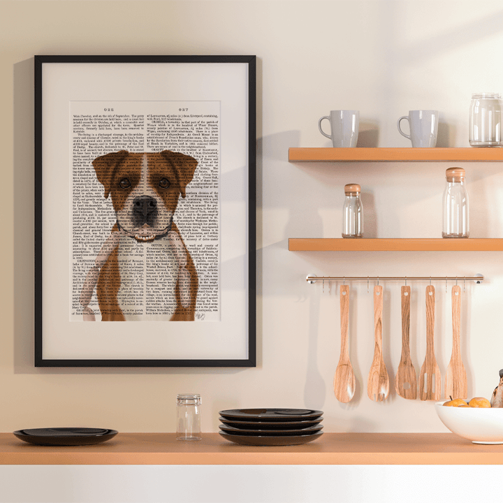 Boxer Sausages Book Print