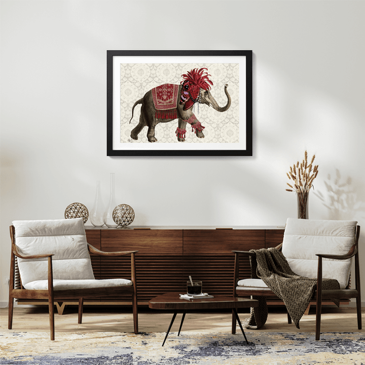 Niraj Elephant, Red