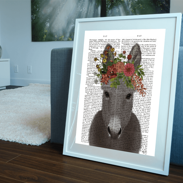 Donkey Bohemian 4 Book Print