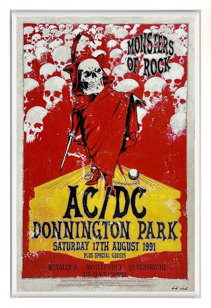 ac dc monsters of rock 1991 donington AC/DC – Donington Park, August 1991 Framed Art Print UK