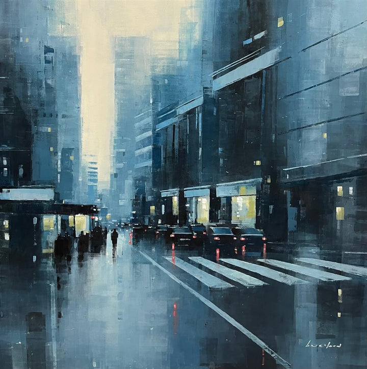 Crossing the Streets Of Manhattan