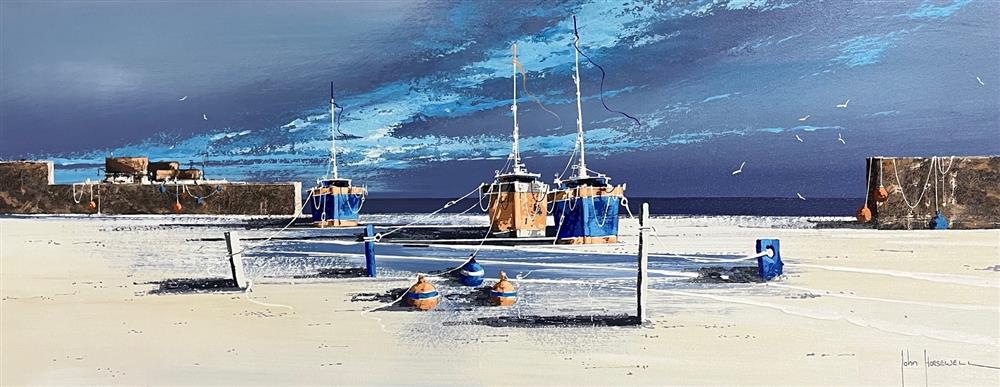 Evening Life At Sea