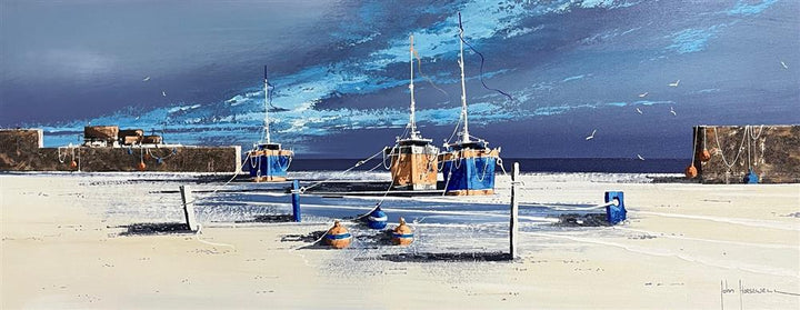 Evening Life At Sea
