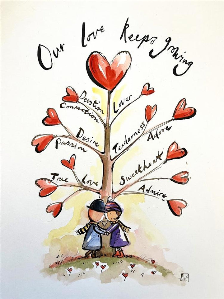 Love Keeps Growing - Sketch