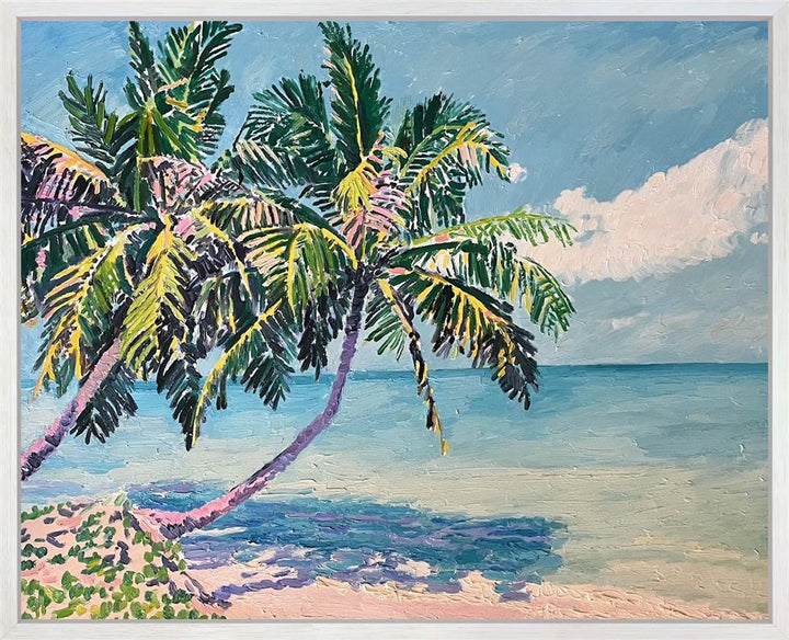 Palm Over The Turquoise Sea