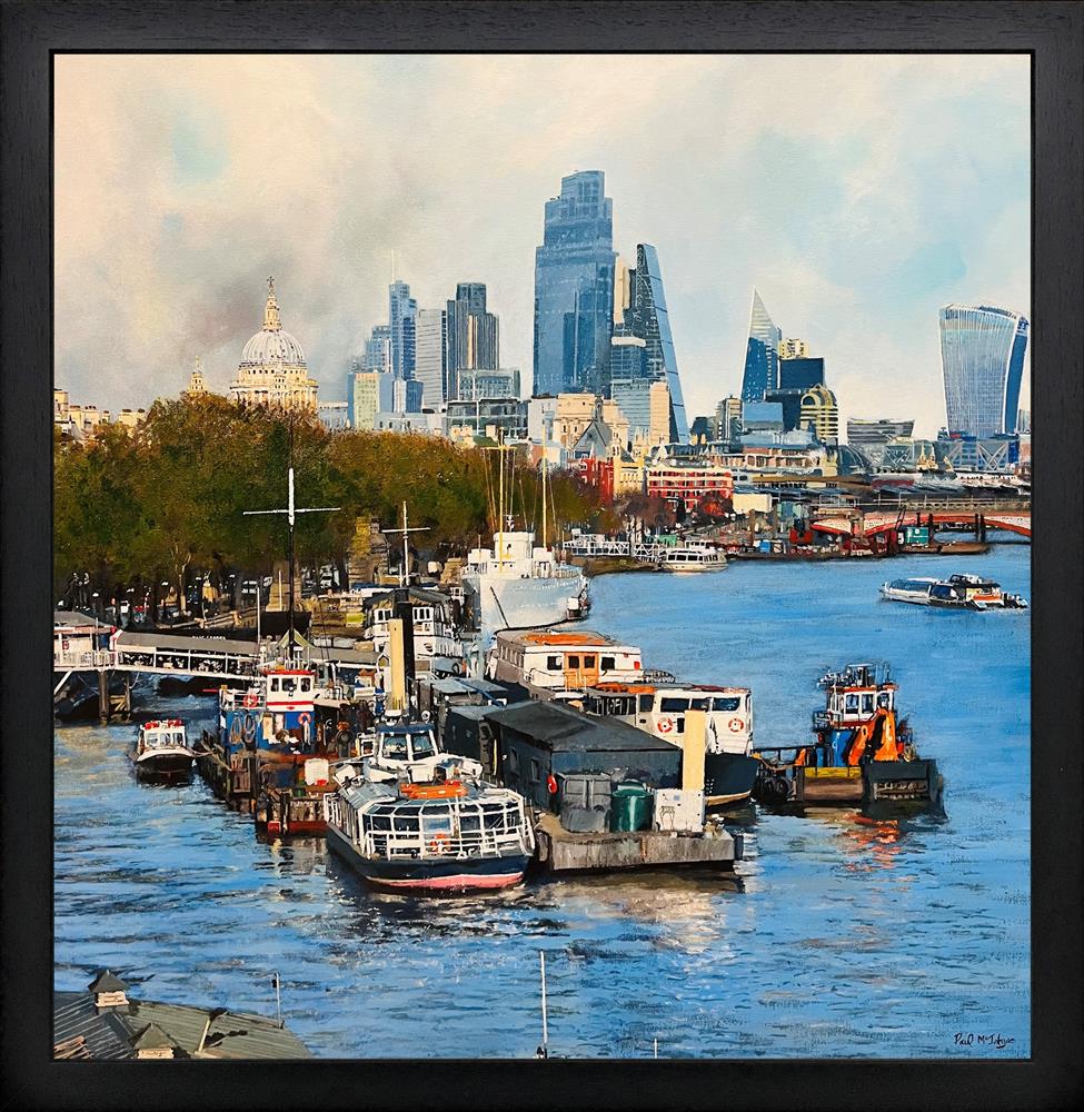 The City Of London From Temple Pier