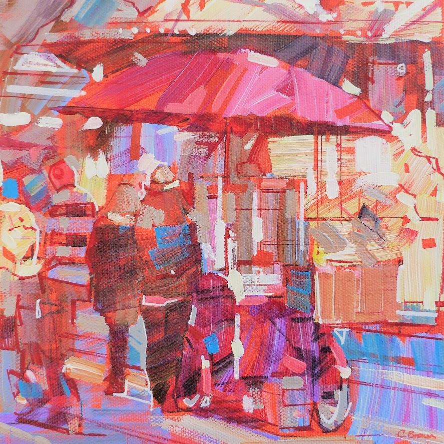 Popcorn Seller, South Bank London
