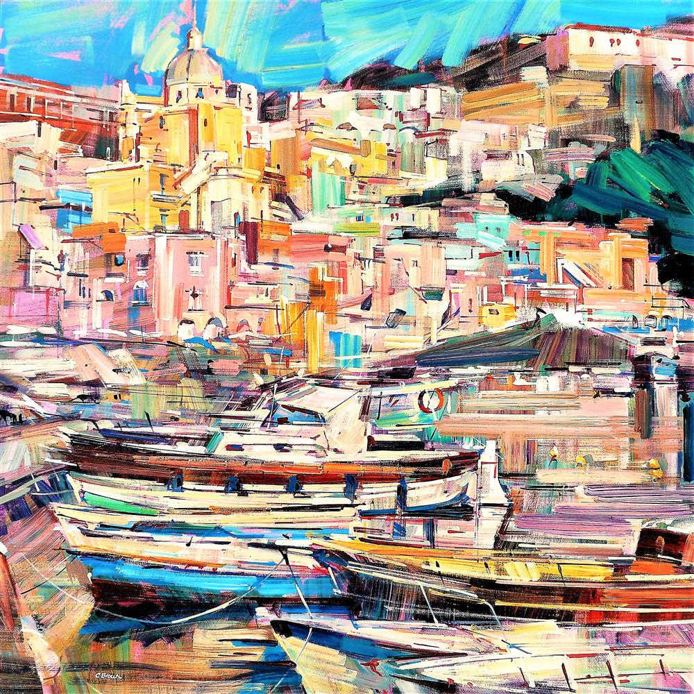 Santorini Fishing Boats
