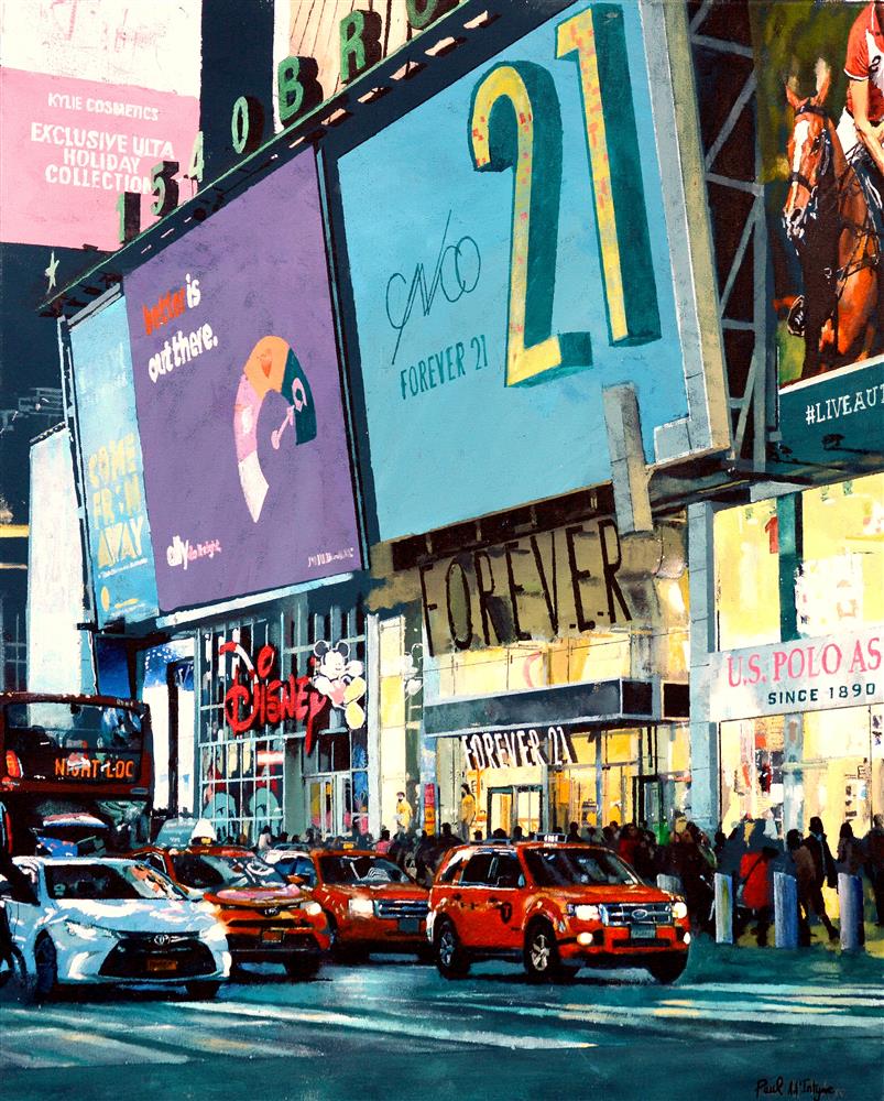 Times Square At Night