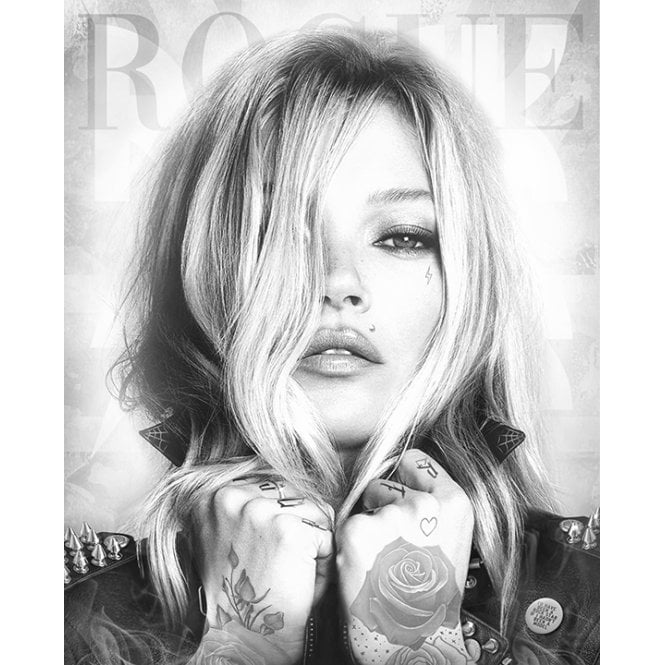 Rock Star Rogue (B&W)