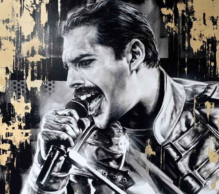 Freddie Mercury Wall Art