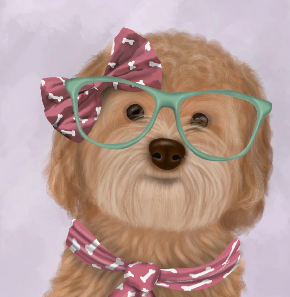Cockapoo Wall Art Prints