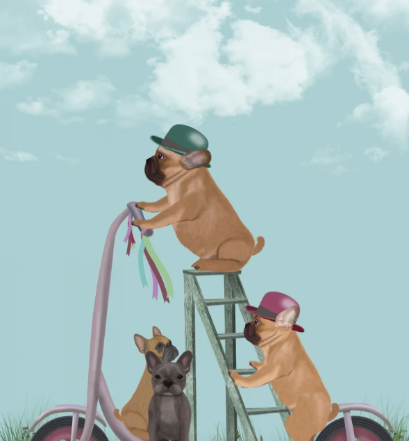 French Bulldog Wall Art