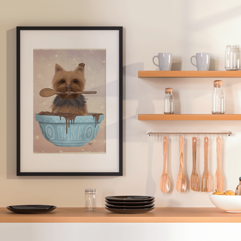 Yorkshire Terrier Cake Bowl