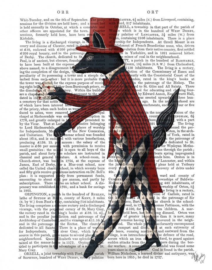 Fox Trickster Book Print