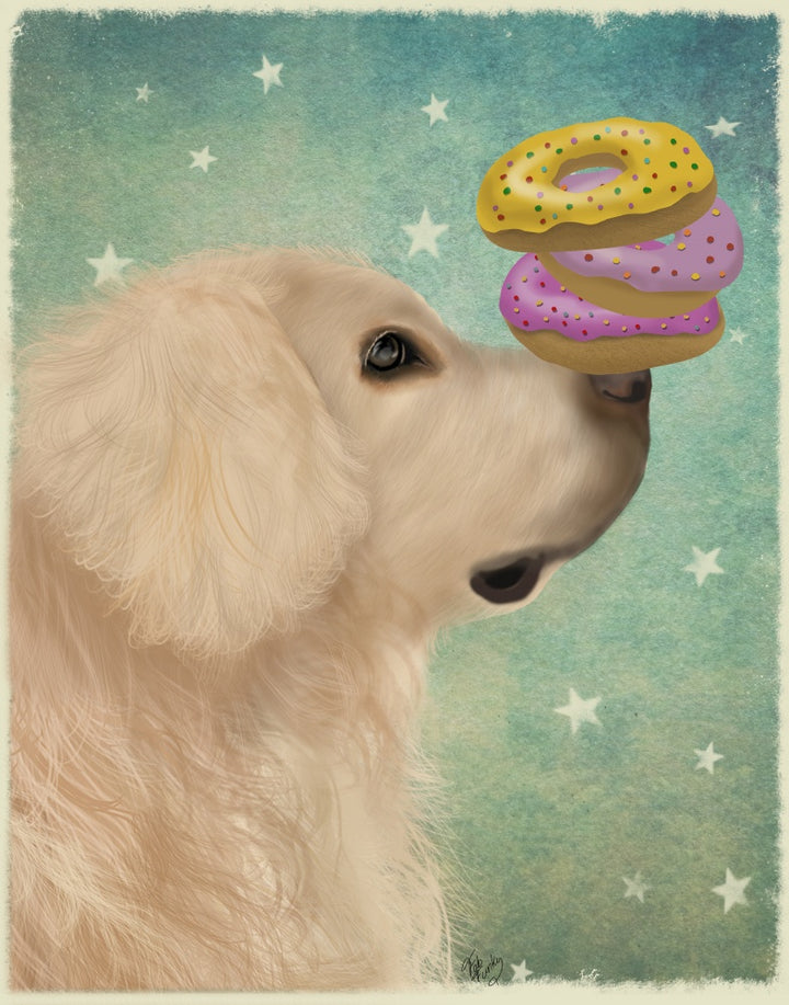 Golden Retriever Donuts