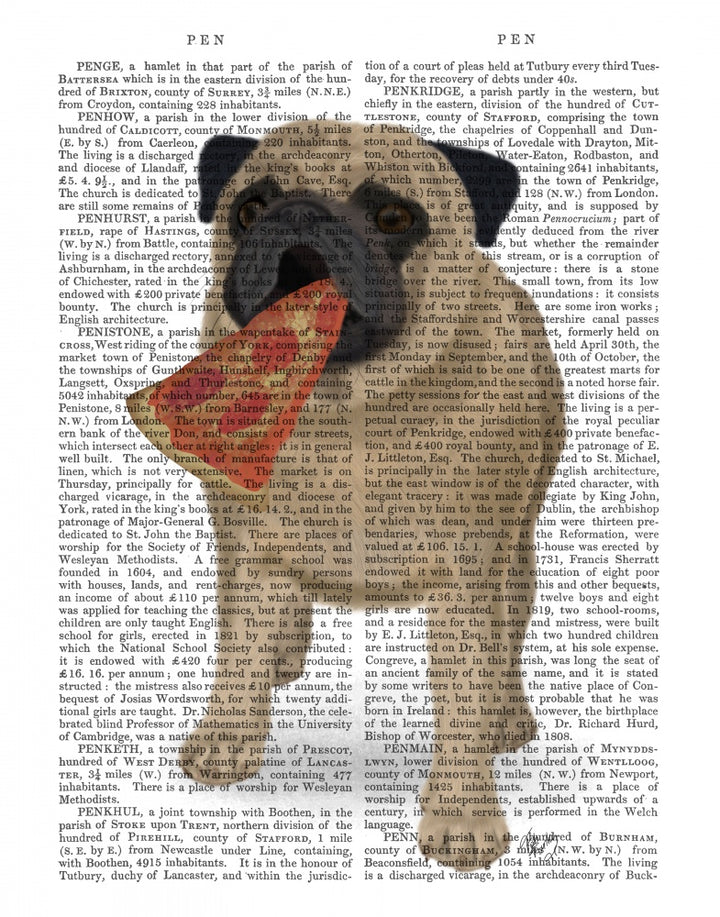 Pug Pizza 1 Book Print