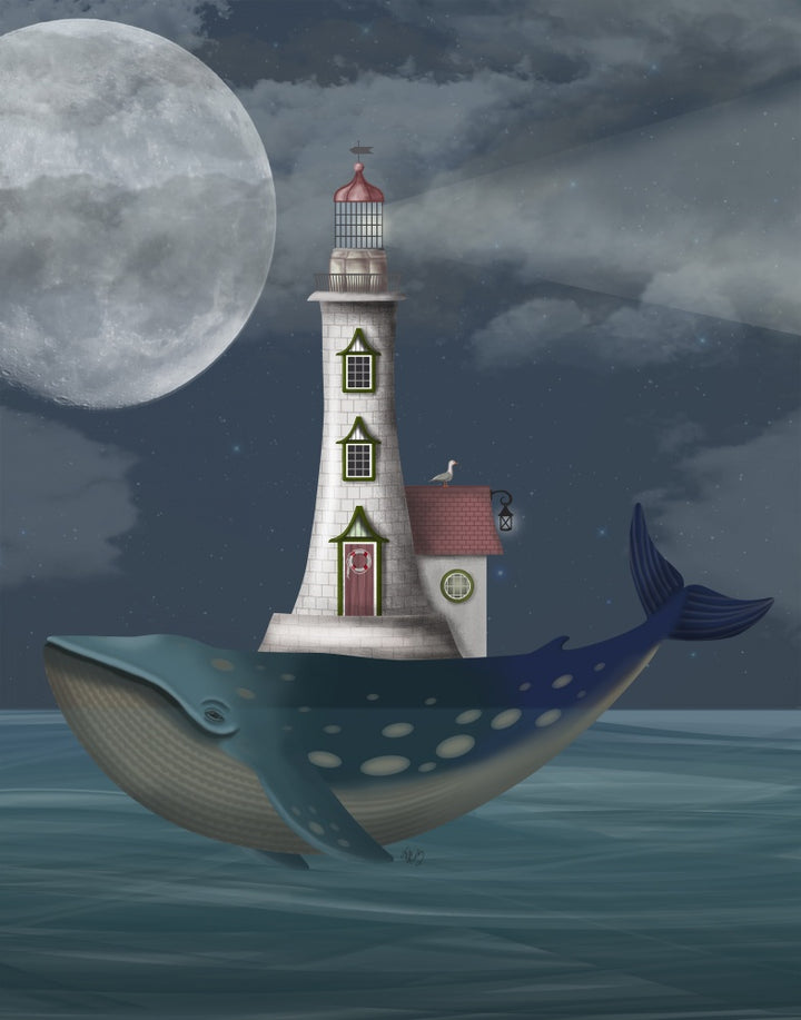 Whale Lighthouse, Night-time